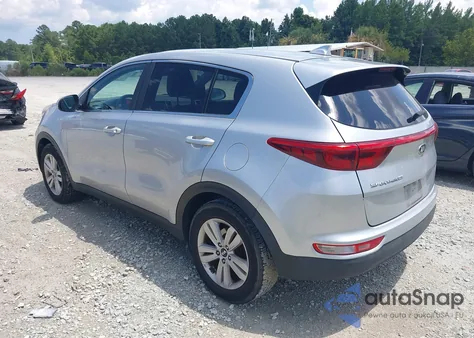 2017 Kia Sportage Lx from USA, damaged, VIN KNDPM3AC7H7211759